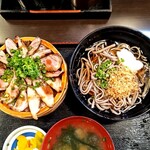 くいもん家 ふるさと - 合鴨藁焼き丼と蕎麦ランチ