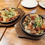 広島府中焼き＆鉄板焼き KENTA - 2025年10月　和牛ホルモン焼き（味噌と塩）