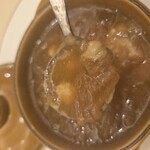 レストラン香味屋 - 分かりにくいですがチーズが溶けだしてます