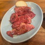 神泉ホルモン 三百屋 - デザートハラミ(タレ)