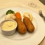 レストラン香味屋 - カニクリームコロッケ小さなサイズ