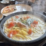 魔法のパスタ - サーモンクリーム