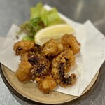 炉端・炭火焼 えん - たこの唐揚げ