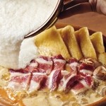 ばんげや - 猪肉と山芋とろろの味噌鍋
