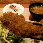 ワ カフェ エイム - 14.11.07 牡蠣フライ 三陸・大船渡産(1080円)