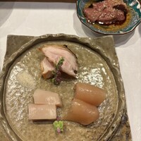 炭火焼鳥 いこか - 造り盛り合わせ　　