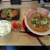 麺屋 まつり - 料理写真:濃厚鶏白湯（980円）＋Ｂセット（500円）