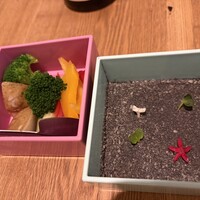 恵比寿ビストロ 猫も杓子も - お通し　バーニャカウダー