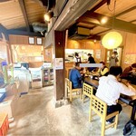 釜揚うどん店あおやま - 店内