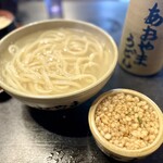 釜揚うどん店あおやま - 薬味はたっぷり
