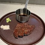 和牛料理 蓮 - 美瑛牛ヒレ鉄板焼き