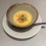 和牛料理 蓮 - 茶碗蒸し 美味