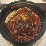 中国四川酒家 蔓山 - 秋鮭の四川アヒージョ