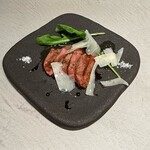 和牛料理 蓮 - 和牛タンのタリアータ