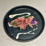 和牛料理 蓮 - 和牛カルパッチョ