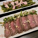 海鮮炭火原始焼き 日本酒 のど黒炭魚 - 