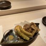 和洋折衷 セントエルモの火 - 季節野菜の天ぷら