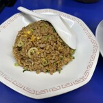 来来亭 豊中夕日丘店 - 定食のチャーハン、ハーフサイズだと思います。単品で頼むと普通サイズで600円