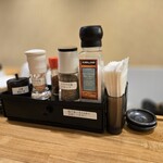 とんかつ 檍 - 調味料