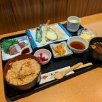 朝獲れ鮮魚と天婦羅の飯場処 壱松 - 料理写真:天婦羅ランチ
