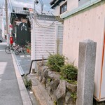 salon de the Tea shot - 反対側から歩いた時の店の雰囲気