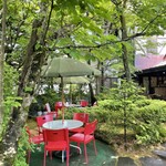 旦念亭 - テラス席