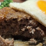 ハンバーグステーキ jumbo - 