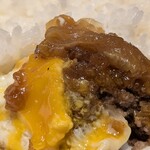 ハンバーグステーキ jumbo - ご飯にめちゃくちゃ合うしっかり目のお味です