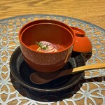 野乃庵 - 旬野菜の野々庵コース(￥6,600)　箸休めの温かいお料理