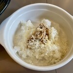 鶏そば223 - 〆ご飯リゾット風 ¥250