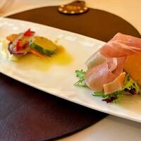 RISTORANTE REGA - 前菜3種の盛り合わせ