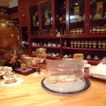 カウンター席から