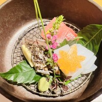 個室会席 北大路 品川茶寮 - 御造り