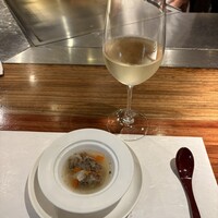 鉄板焼 いちか - 前菜　和牛のポトフ