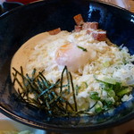 手打ちうどん　里の葉 - チーズうどん