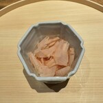 温石 - 長芋そうめん  鰹節