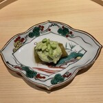 温石 - 焼き茄子 ずんだ和え