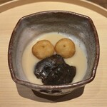 温石 - あさはた蓮根の団子　白味噌で