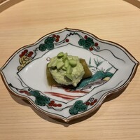 温石 - 焼き茄子 ずんだ和え