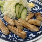 藤鉄板焼 - 豚テキ　800円