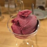 カジュアルフレンチBar 7FUKU - カシスのソルべ