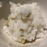 シャレーアイビー 定山渓 - 栗ごはん