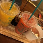 宇都宮ペニーレイン - マンゴー、コーヒー、オレンジにボルシチは先に提供