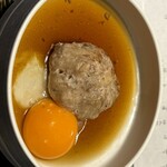 炉端割烹 炭なじ - つみれも鳥の軟骨の歯触りの良さよ。