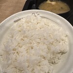 松屋 - 特盛ご飯で山盛り！味噌汁付き！