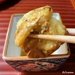 323623406 - 賀茂茄子の焼浸し