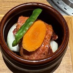 肉匠みちば - 壺漬けカルビ