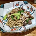 千ふく - ホルモン焼きそば