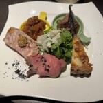 アンブレット - 前菜の盛り合わせ