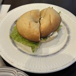 カフェーパウリスタ - ベーグルサンド